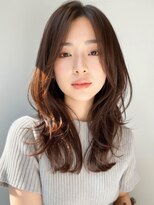 ボイスヘア(voice hair)&nbsp;★小顔レイヤー◎韓国風くびれミディ20代30代