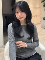 ザックラフィネ(ZACC raffine)&nbsp;ミディアムレイヤー/ハッシュカット/ミルクティーブラウン