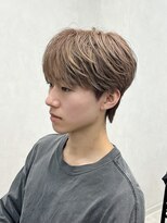 レガシー(REGASEA) メンズ韓国ヘア メンズブリーチ カルマパーマ ニュアンスパーマ