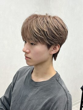 レガシー(REGASEA) メンズ韓国ヘア メンズブリーチ カルマパーマ ニュアンスパーマ