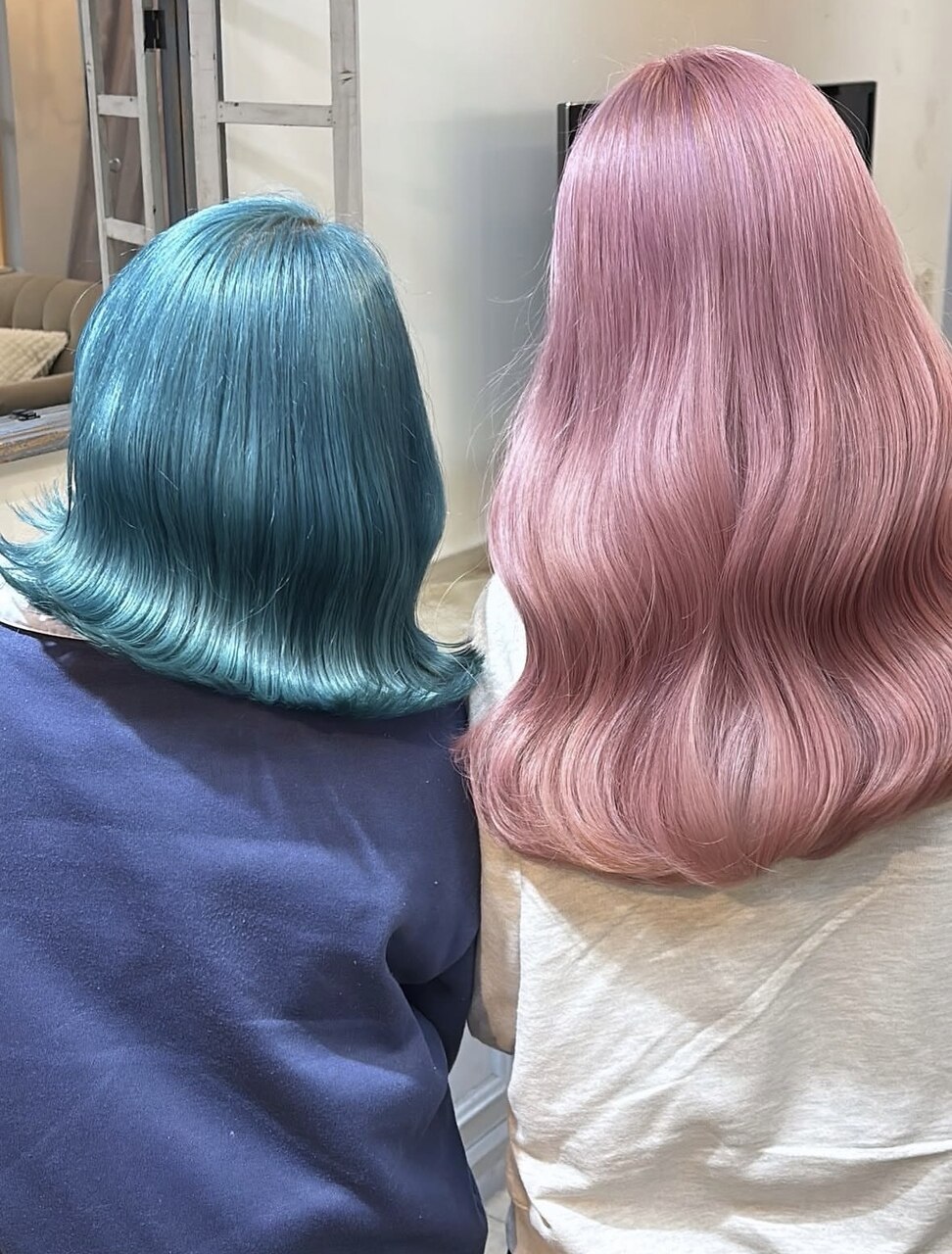 2026年春】ブルーグリーンの髪型・ヘアアレンジ｜人気順