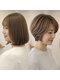 ノエルヘアー(Noel hair)の写真/脱白髪染め／白髪ぼかしハイライト上品に明るく。頭皮に優しいヴィラロドラカラー使用