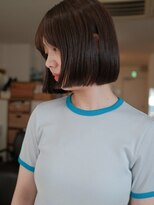 イルフレール(ill frere)&nbsp;ボブ　似合わせ　ぷつっと　ブラウン　梅田　中津　豊崎　大淀