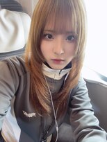 シックス バイ インク 渋谷(SIX by INK.)&nbsp;ダークブルー/デジタルパーマ/ワンホンレイヤー[渋谷]