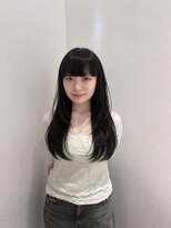 ビューバイネオリーブ 用賀店(Beau'r by neolive)&nbsp;黒髪ボブルフネビージュ小顔ワンレン《用賀》