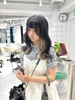 ギア(GEAR.)&nbsp;【レディーススタイル】インナーカラー ベージュカラー