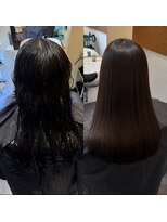 ビーアップヘアー(be:up hair) 学生様にもお薦め 朝が楽ちん 汗、湿気に負けない縮毛矯正