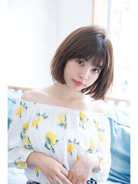 ハニーシブヤ(HONEY shibuya) 【KAYAK渋谷】前髪長めの収まり重視ボブ(小田泰之)