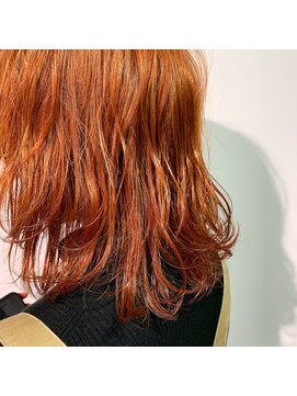 ミュー(Mu) orange color