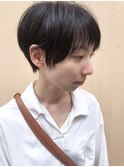 【morio池袋】大人かわいい丸み 小顔耳かけショート