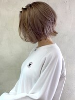 アイティー バイ アルバム 中野店(IT by ALBUM)&nbsp;くびれボブ_スリークボブ厚めバングローライト_ba286422