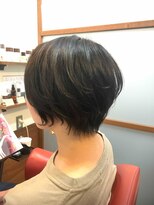 ムードコア 関内店(mu;d Coa) 前下がりショート