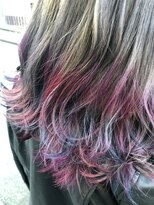 ビヨンドイー(beyond E)&nbsp;ホワイトベージュグラデーションユニコーンカラー