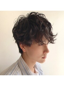 ラナ 渋谷(Lana) 韓国マッシュセンターパートニュアンスマッシュサイドパート渋谷