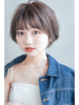 ロロ(ro-ro) 【恵比寿ro-ro】イルミナココアブラウンxふんわりショートボブ