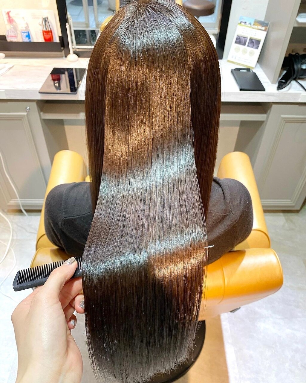 【髪質改善】人気No.1☆カット+カラー+RrSALON Hydro XE TR \23100