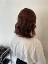 ヴァンクラウドコウベ(VENT CLOUD KOBE) 20代30代伸ばしかけインナーカラーピンクベージュ外ハネ無造作