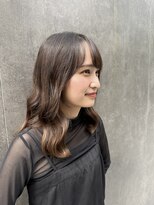 ロンド ストラーダ 心斎橋(Lond strada)&nbsp;シルキーベージュ×グレージュカラー【髪質改善/縮毛矯正】