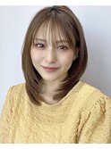 新宿/フェイスレイヤーカット/大人ヘア/髪質改善/ワンカール