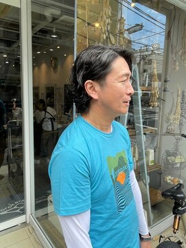 ココロカラ(Cocorokara) 耳かけパーマスタイル　メンズパーマ