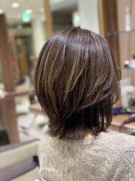 アッシュ 菊名店(Ash) ☆サンドベージュ(白髪ぼかしハイライト)☆