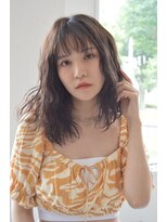 ソイクフ 高田馬場店(SOY-KUFU)&nbsp;大人可愛い20代30代40代イメチェン似合わせカットミディアムヘア