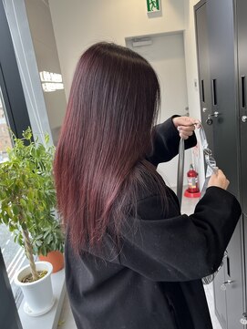 ゴウトゥデイシェアサロン 町田店(GO TODAY SHAiRE SALON) ボルドーカラー【町田/韓国ヘア/レイヤーカット】