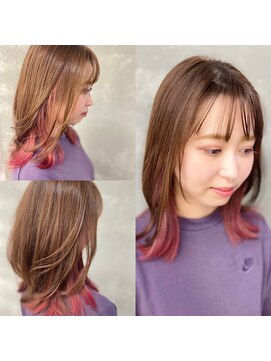トゥージュ ベル(Toujours Belle) ベルボブ×映える春のインナーカラー