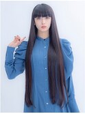 縮毛矯正で作る美髪ストレート　新宿/髪質改善/前髪カットULTOWA