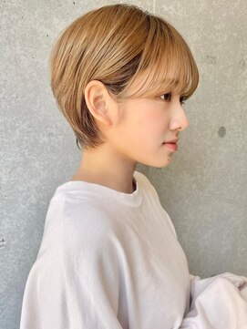アッシュ 笹塚店(Ash) グレーベージュ/斜めバング/フレンチガーリー/ネイビー[笹塚]