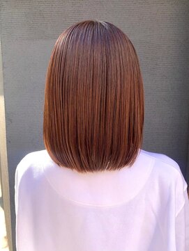 ニスル センター南店(NISURU） 似合わせカット/大人ガーリー/ダークアッシュ/着物/センター南