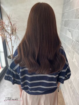 ジル アンク(Jill ankh) 《Jillankh 姫路駅前》ベージュカラー　ロング　髪質改善