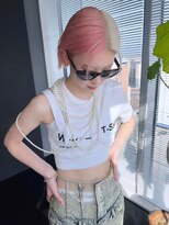 ペレ 渋谷(PELE)&nbsp;前髪/アンブレラカラー/こなれミディ/イメチェン/ウェーブパーマ