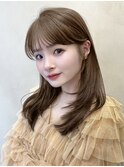 前髪　前髪カット　韓国　くびれ　顔周り　大宮　　ボブ　haruhi