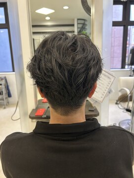 プランタン フォー ヘアー(printemps FOR HAIR) センターパート/ワンカールパーマ