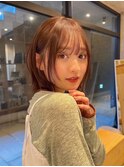 イメチェン美髪小顔似合わせカットサイドバングレイヤーカット