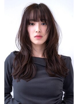 エースハバナ 渋谷(1 HAVANA) ロングレイヤー/20代30代大人かわいい/チョコレートブラウン