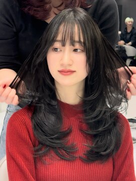 レディアル 渋谷(REDEAL) 韓国ヘア/ブリーチ/暖色カラー/ワンホン【レイヤー/渋谷】