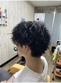 人気No.1！ツイスパ×ウルフで魅せるmen’s髪質改善