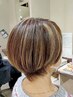 【平日限定】白髪ぼかしハイライト+カット＋2stepトリートメント