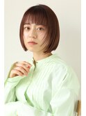 【目黒美容室】ツヤサラ顔まわりレイヤーボブ