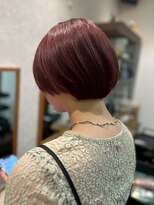 シェール(cher)&nbsp;ビフォーあり/ショート/ピンクブラウン【cher西宮北口：MAYA】