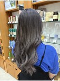 透明感×柔らかグレージュ