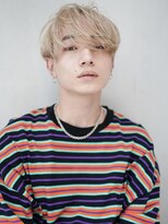 ギークス(GEEKS)&nbsp;【GEEKS渋谷】ラウンドマッシュ/ブロンド/ミルクティーベージュ