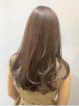 バランス 原宿 表参道(balance) 【髪質改善】ヘーゼルベージュ×レイヤーヘア　YUKA