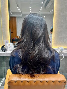 ロングレイヤースタイル/武蔵小杉/韓国風/ゆるふわ