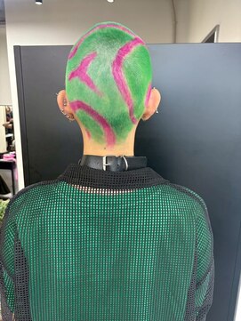 ヌル 原宿店(Null) オーダーメイド/デザインカラー/ケアブリーチカラー/姫ウルフ