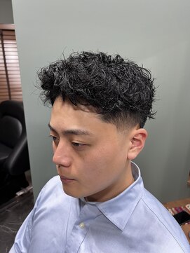 スタンドバーバー 柏(STAND BARBER) MEN’S HAIR/サーフカール/刈り上げセンターパート/柏/柏駅