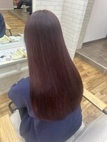 シダ(sida SAIIN)&nbsp;【牧内】ピンクブラウンカラー10代20代ロングヘア