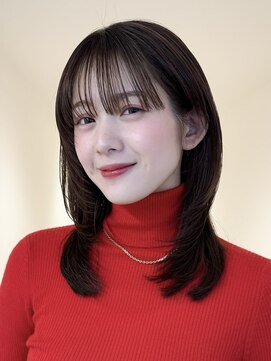 アイトーキョーエス 渋谷(AI TOKYO S) レイヤーボブ/オリーブベージュ/結べるボブ